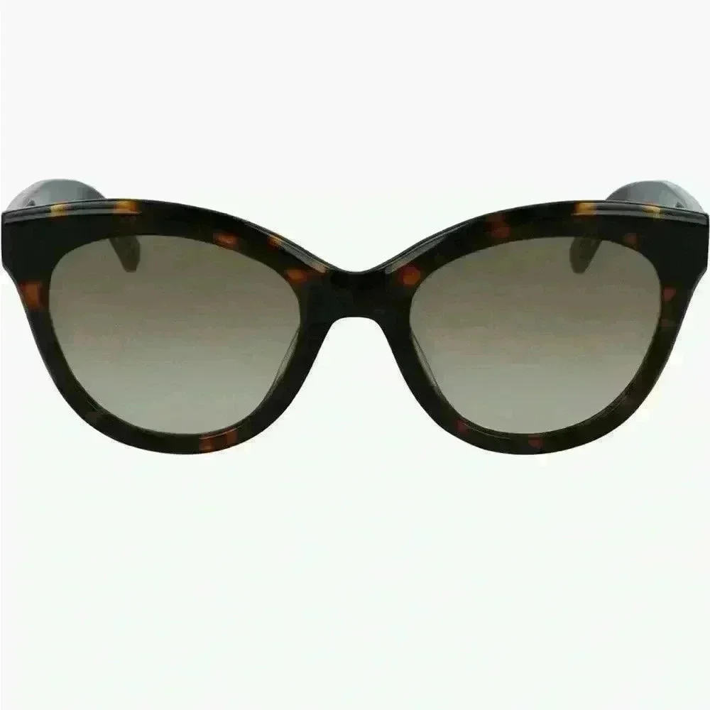Longchamp LGP Monogram 54mm Cat Eye Sunglasses in Tortoise NWT